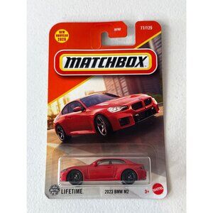 Matchbox 2025 New BMW M2 Red 77/125 Lifetime Series Diecast Car